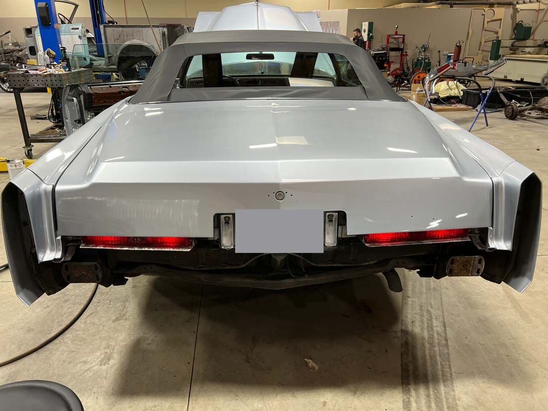 FRESH PAINT — REAR, PRE-TRIM