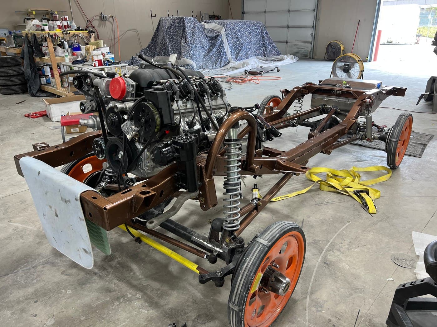 NEW CHASSIS & ENGINE